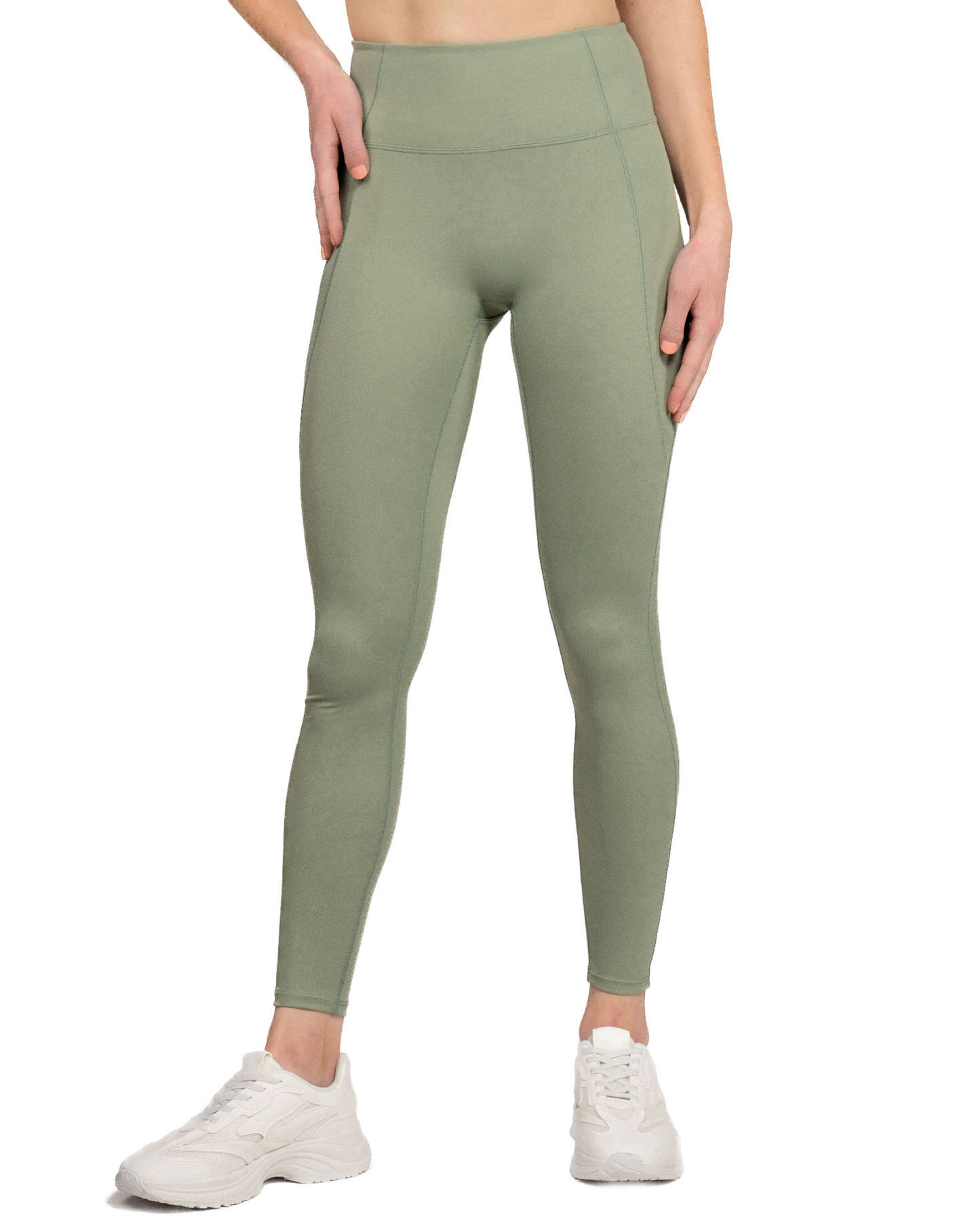 Sportlegging voor dames, pastel green, lichtgroen, groen, squat-proof sportkleding, Fanatique Sportswear