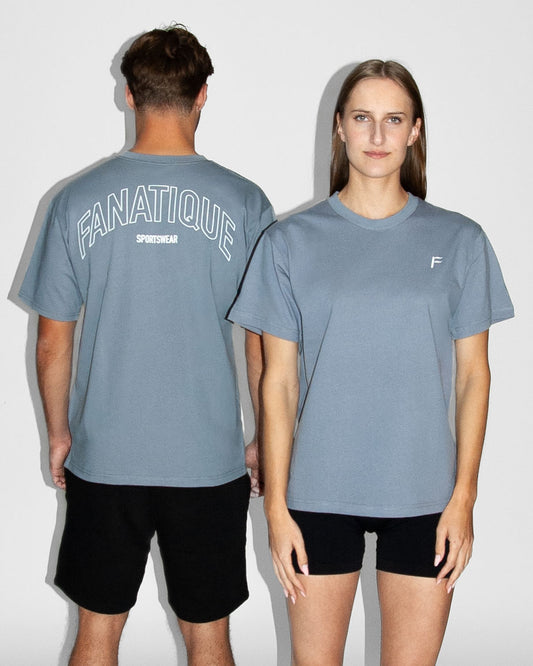 Oversized Unisex Shirt - Mid Blue