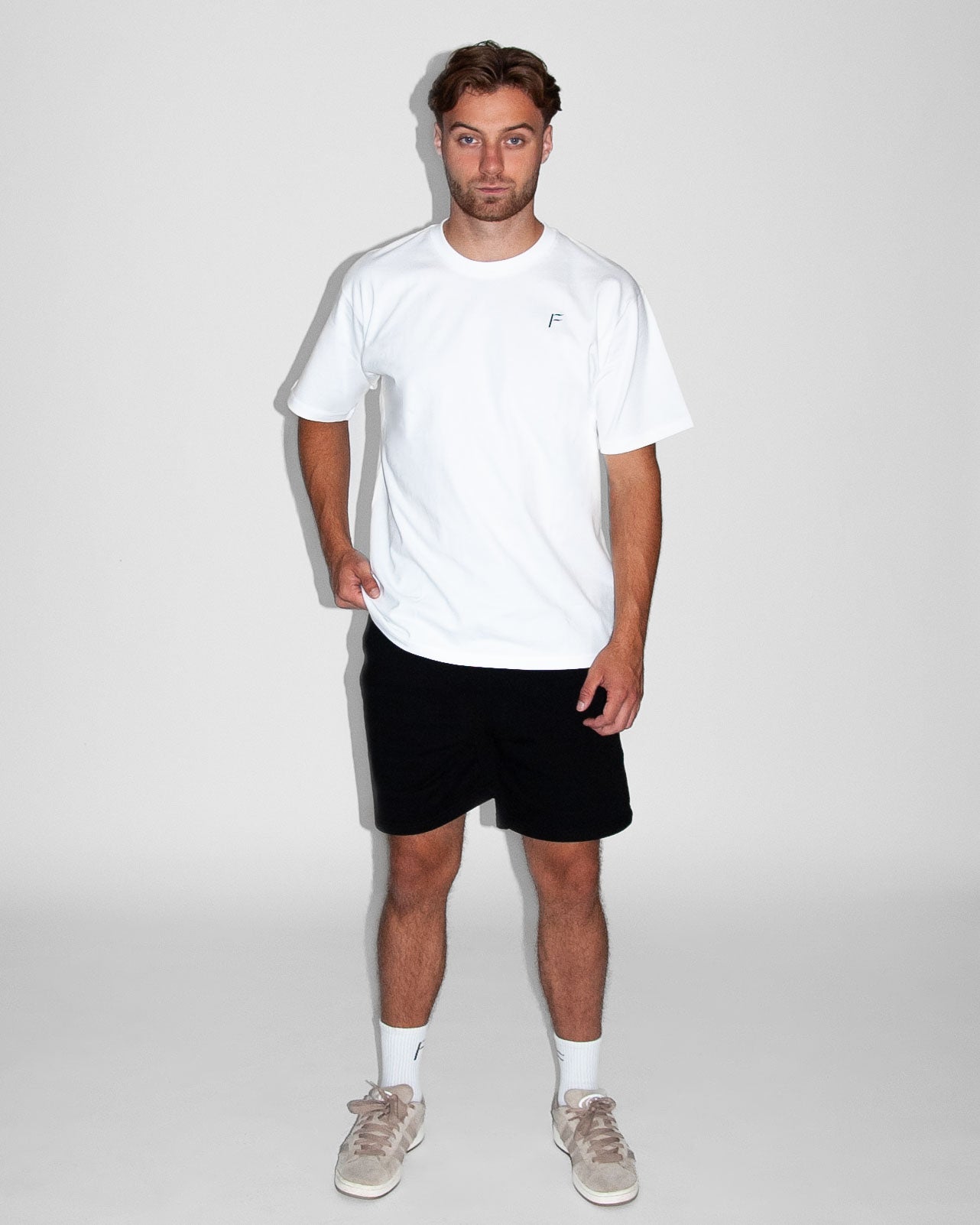 Fanatique Sportswear wit oversized unisex sport shirt