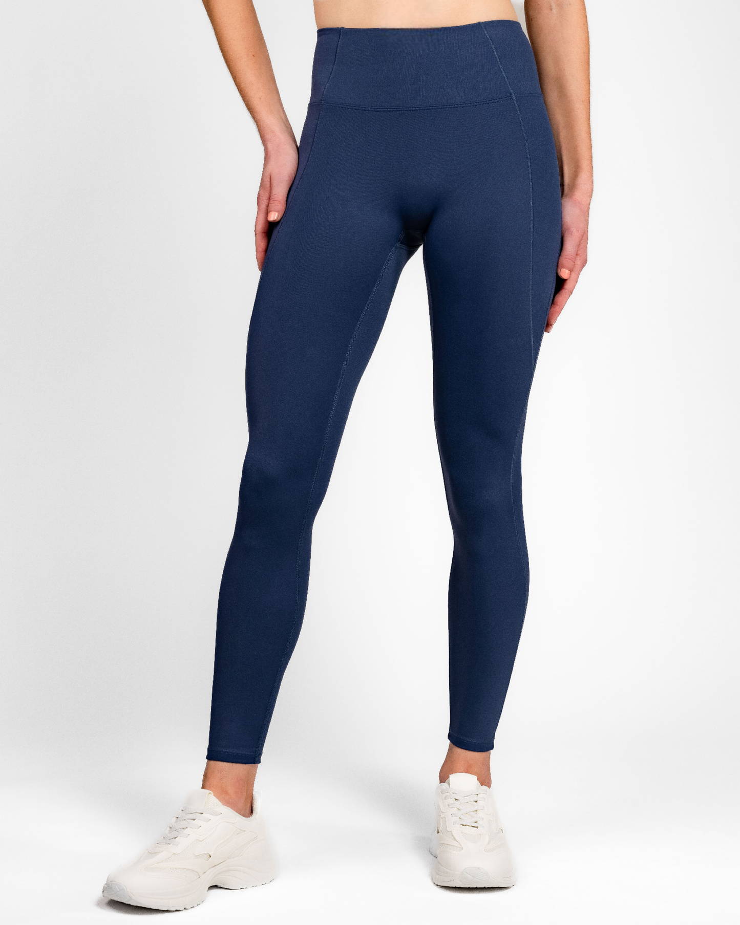 Sportlegging voor dames, navy, donkerblauw, blauw, squat-proof sportkleding, Fanatique Sportswear dames sportlegging