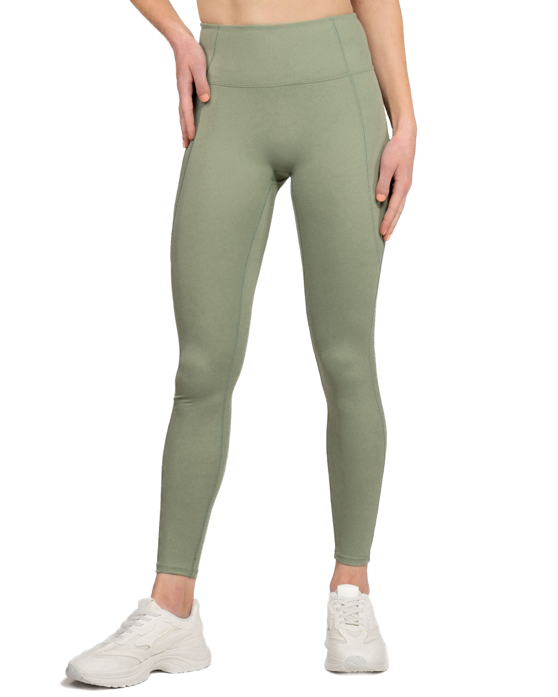 Sportlegging voor dames, pastel green, lichtgroen, groen, squat-proof sportkleding, Fanatique Sportswear
